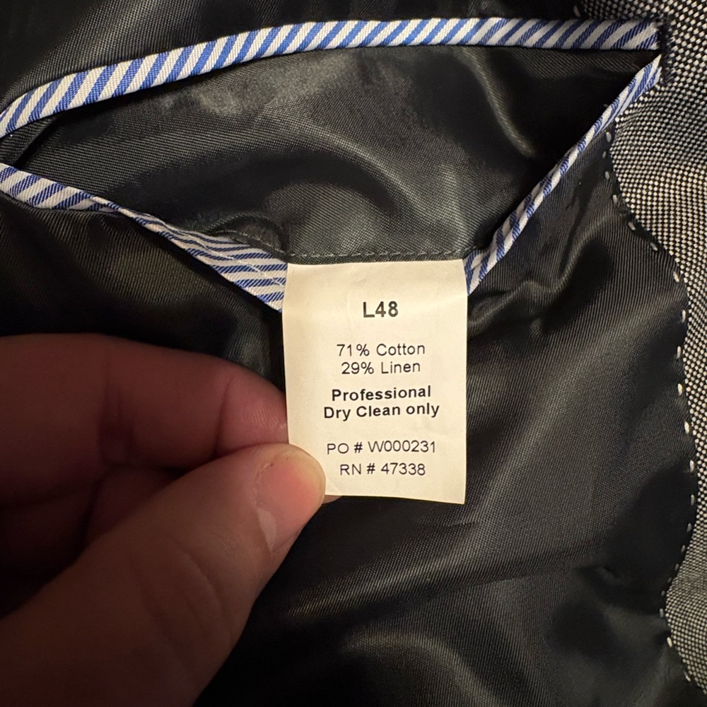 Tommy Hilfiger Black Satin-Look Jacket Lining with Logo Trim